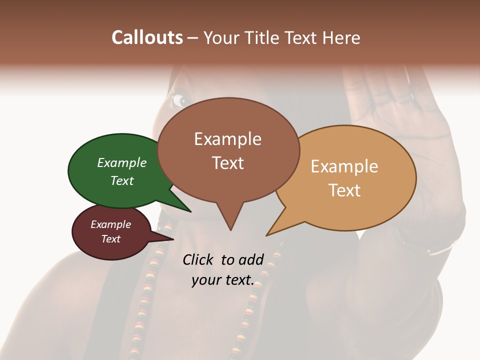Stop Suspicion Human PowerPoint Template