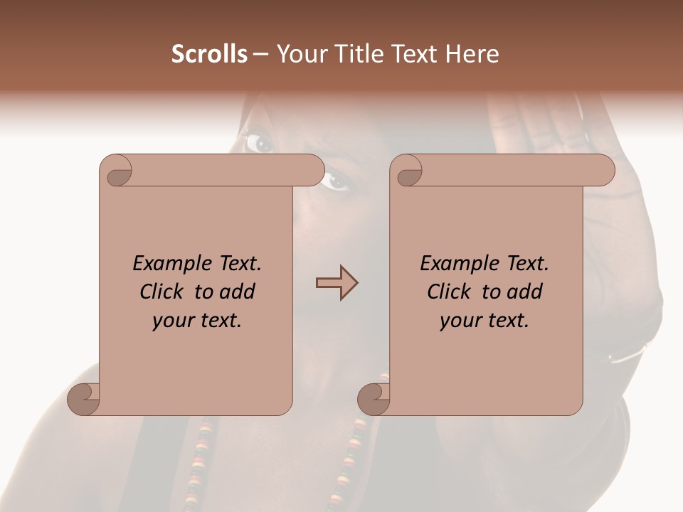 Stop Suspicion Human PowerPoint Template