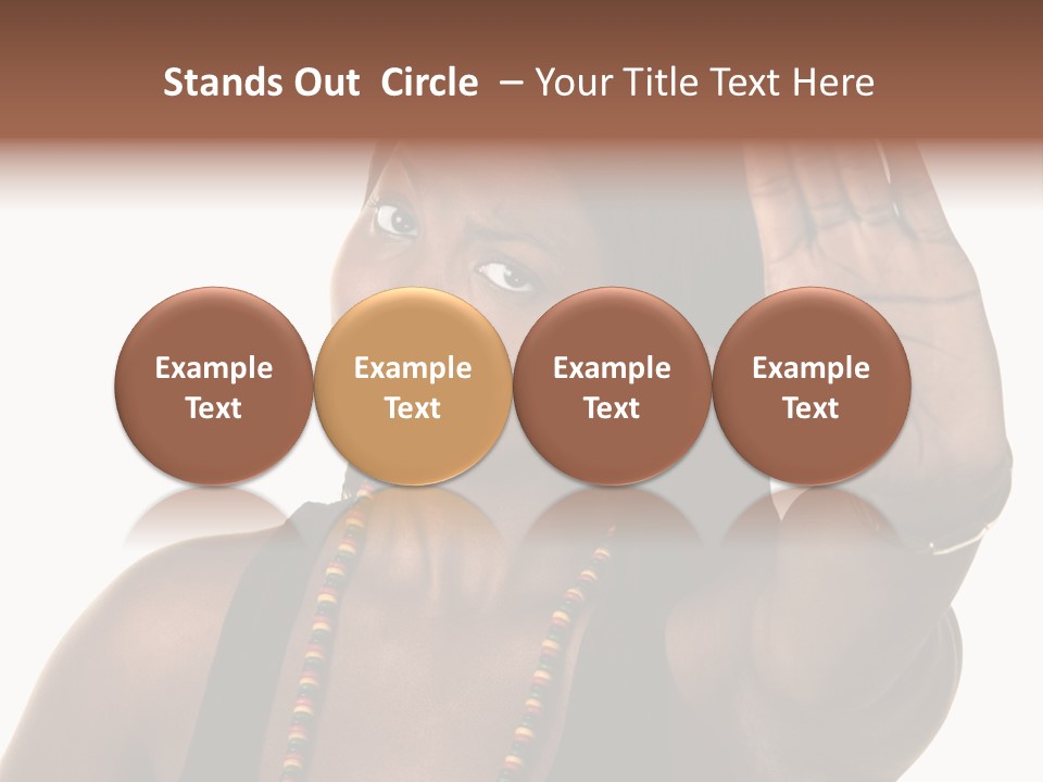 Stop Suspicion Human PowerPoint Template