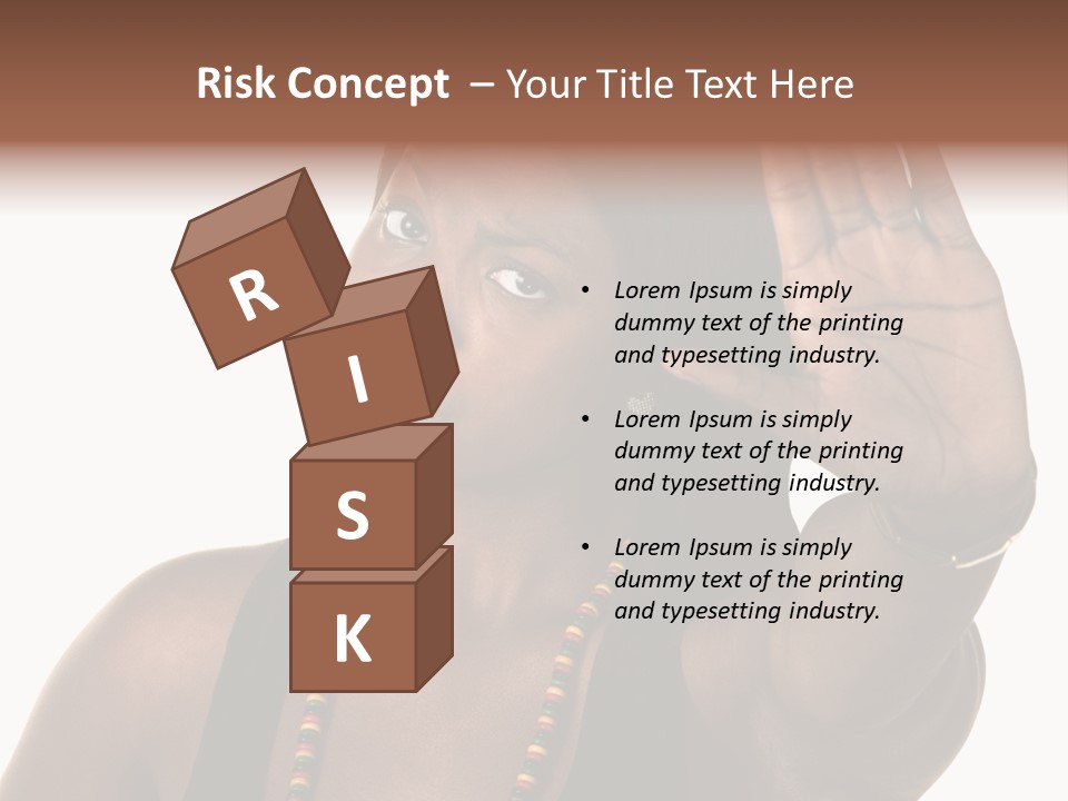 Stop Suspicion Human PowerPoint Template