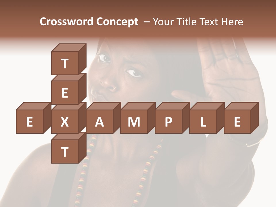 Stop Suspicion Human PowerPoint Template