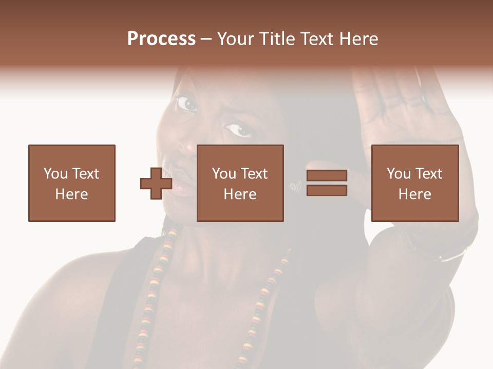 Stop Suspicion Human PowerPoint Template