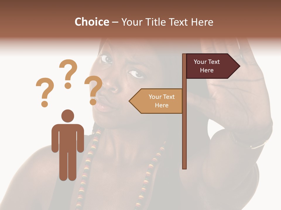 Stop Suspicion Human PowerPoint Template