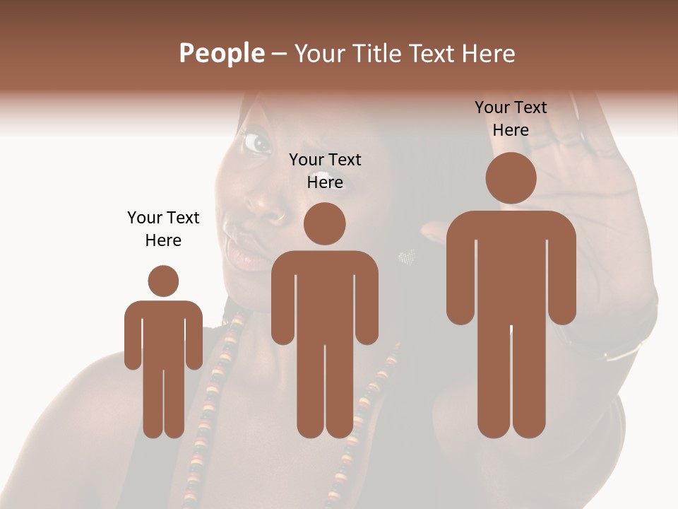 Stop Suspicion Human PowerPoint Template