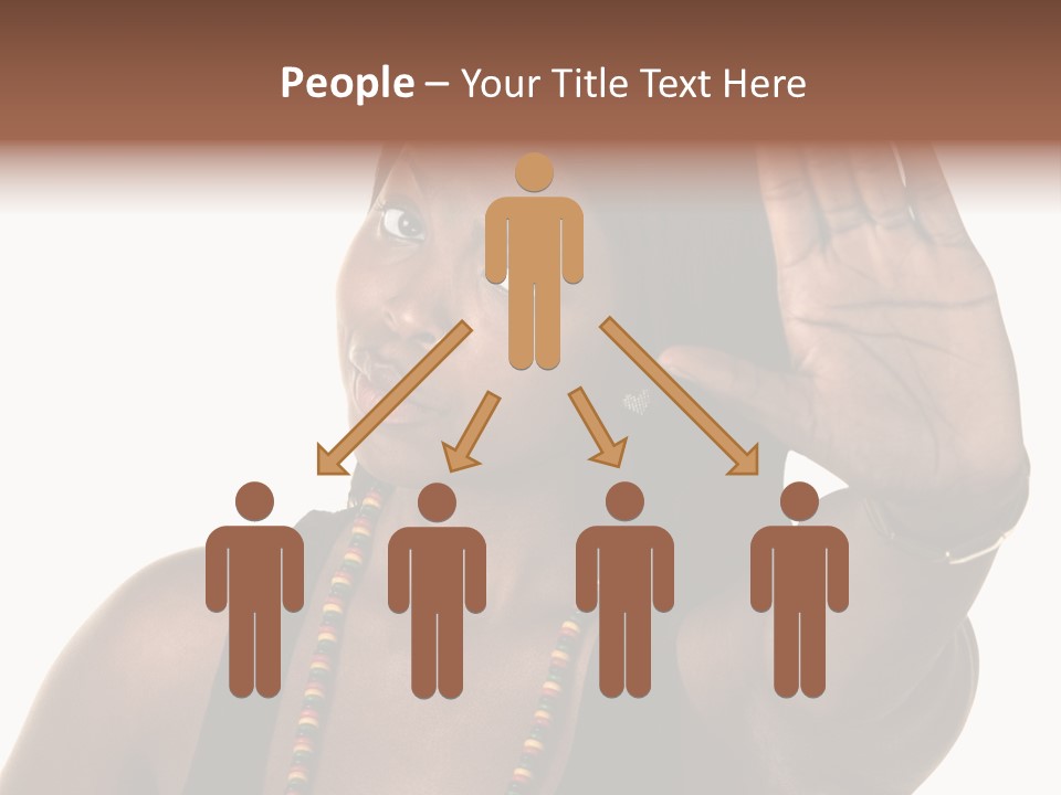 Stop Suspicion Human PowerPoint Template