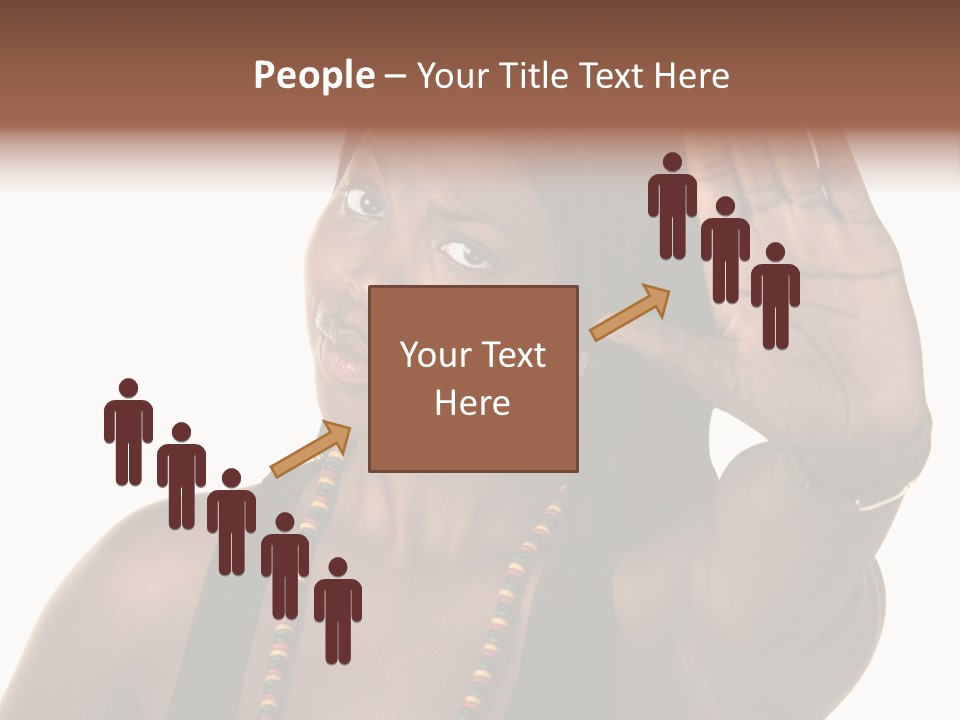 Stop Suspicion Human PowerPoint Template