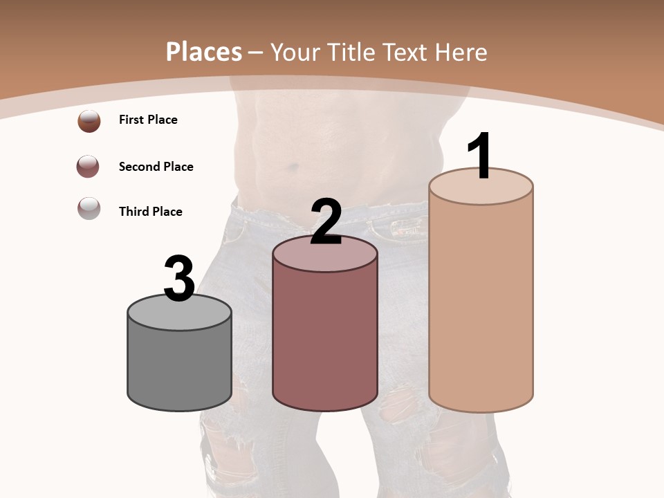 Adult Brutal Muscular PowerPoint Template