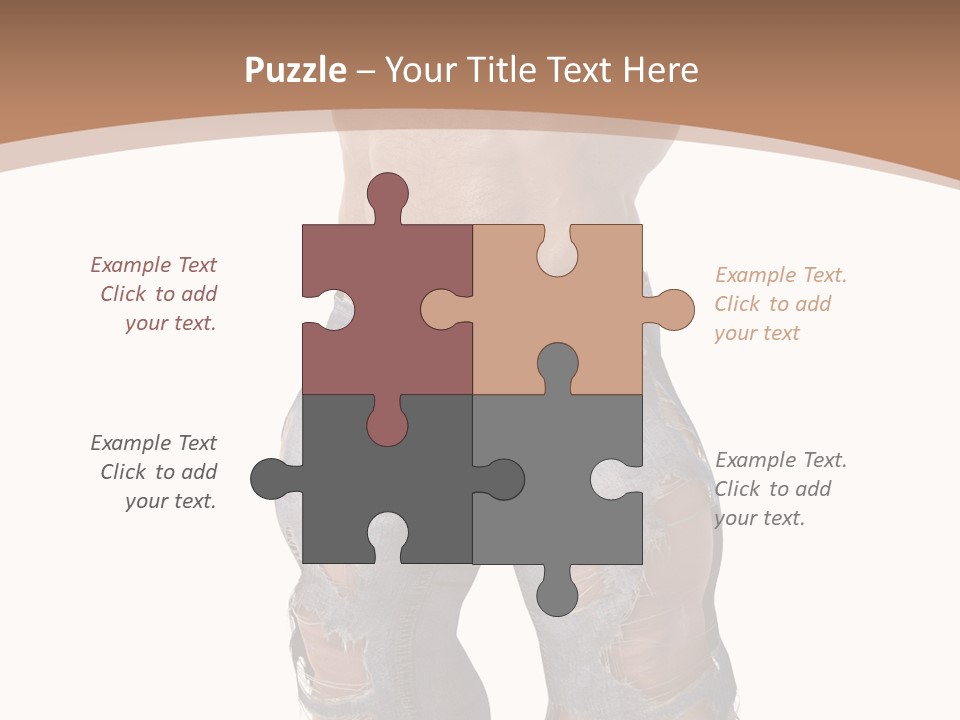 Adult Brutal Muscular PowerPoint Template