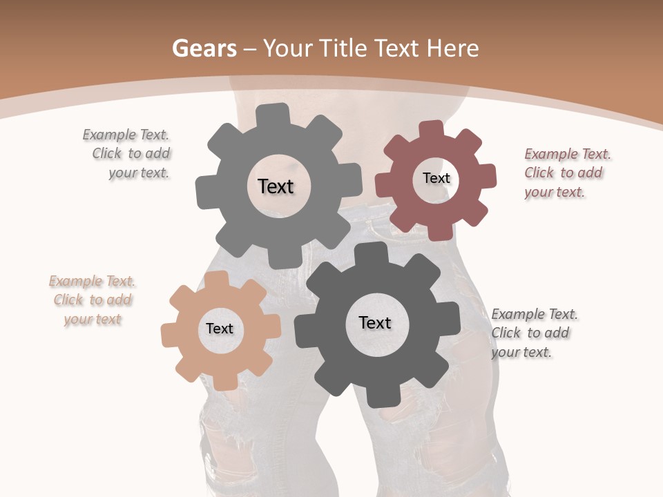 Adult Brutal Muscular PowerPoint Template