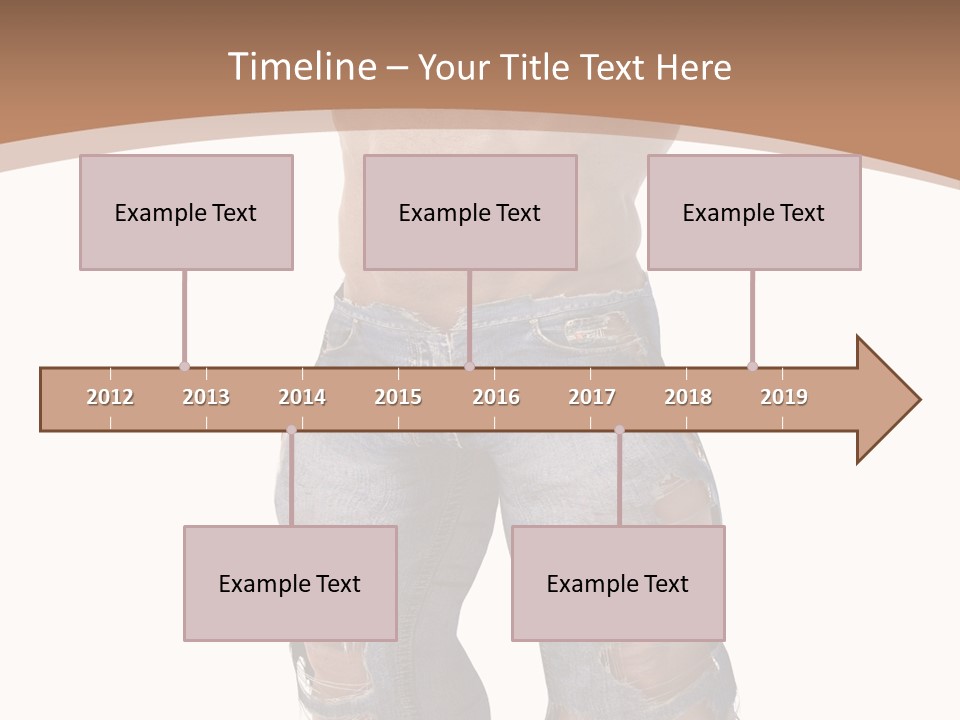Adult Brutal Muscular PowerPoint Template