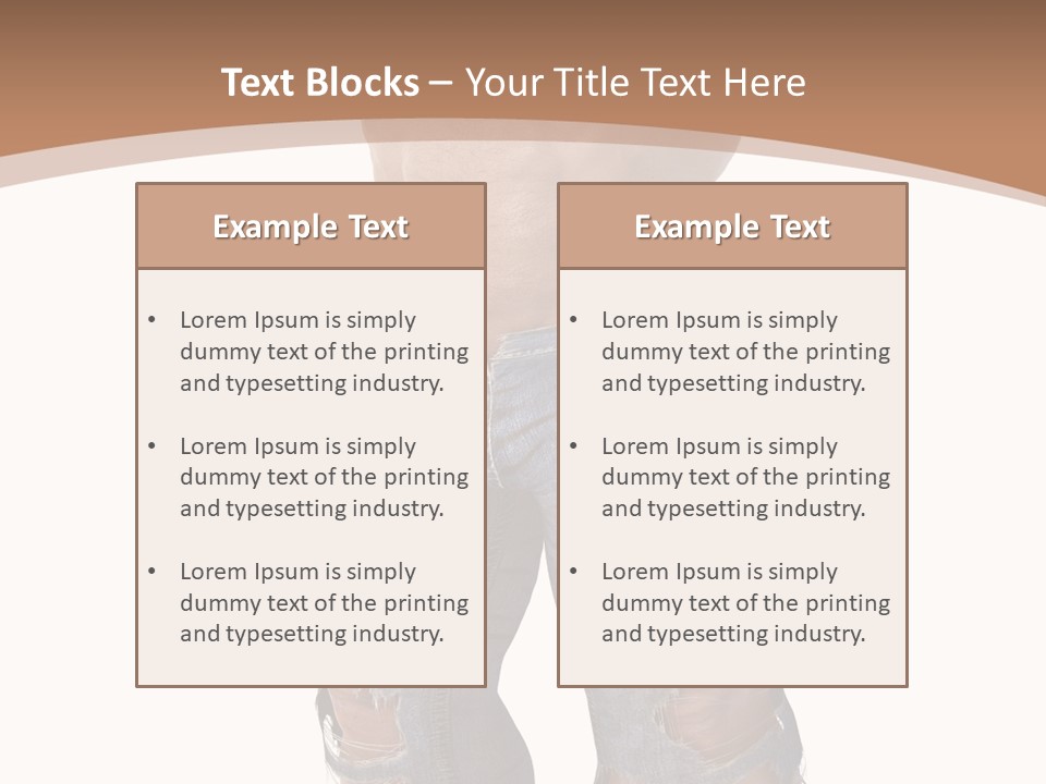 Adult Brutal Muscular PowerPoint Template