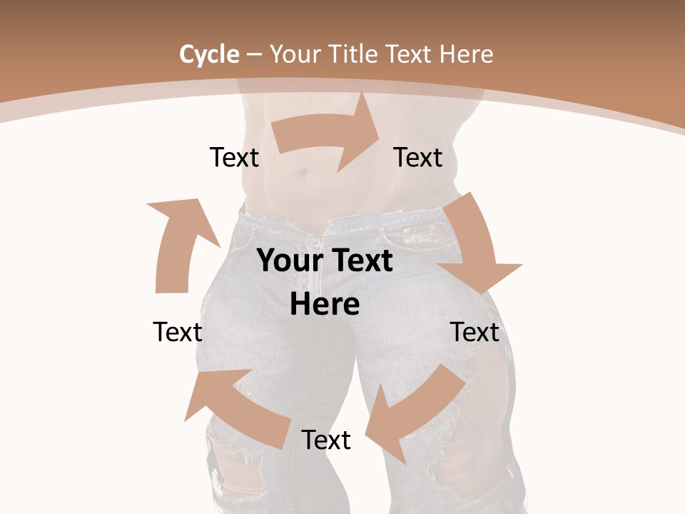 Adult Brutal Muscular PowerPoint Template