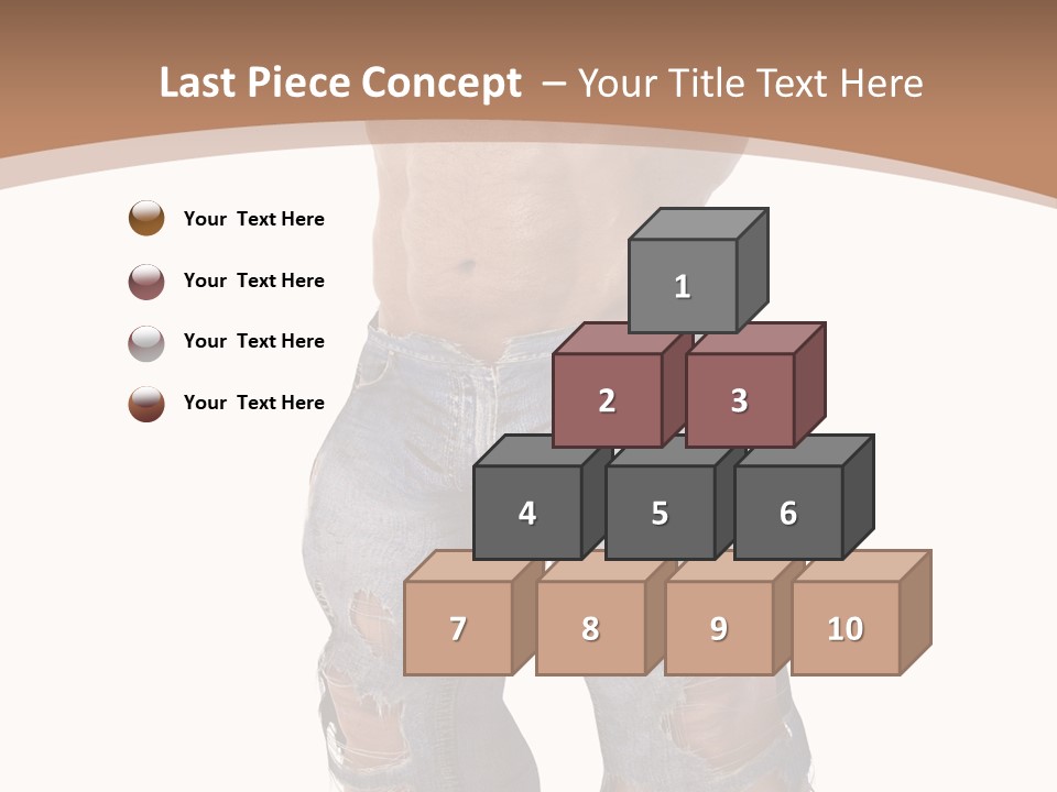 Adult Brutal Muscular PowerPoint Template