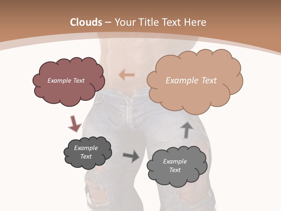 Adult Brutal Muscular PowerPoint Template