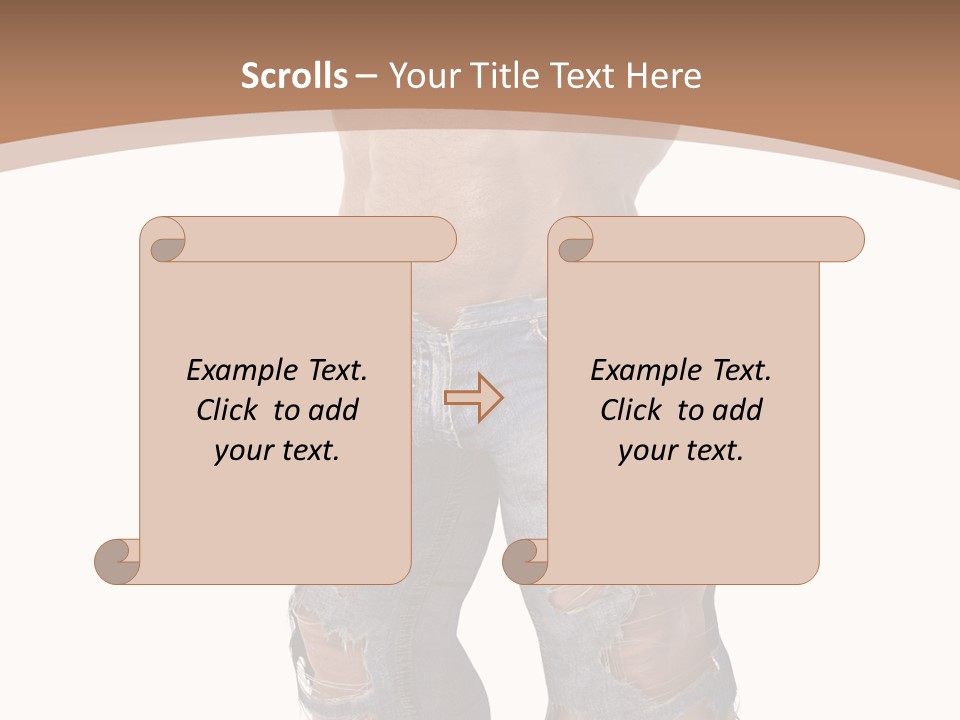 Adult Brutal Muscular PowerPoint Template