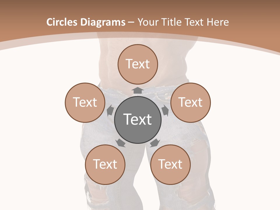 Adult Brutal Muscular PowerPoint Template