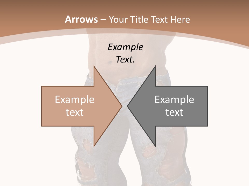 Adult Brutal Muscular PowerPoint Template