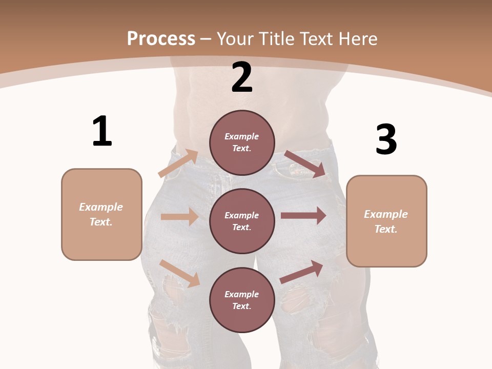 Adult Brutal Muscular PowerPoint Template