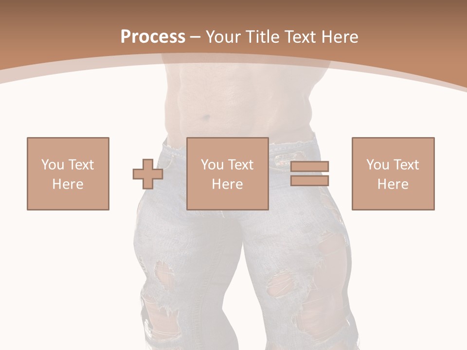 Adult Brutal Muscular PowerPoint Template