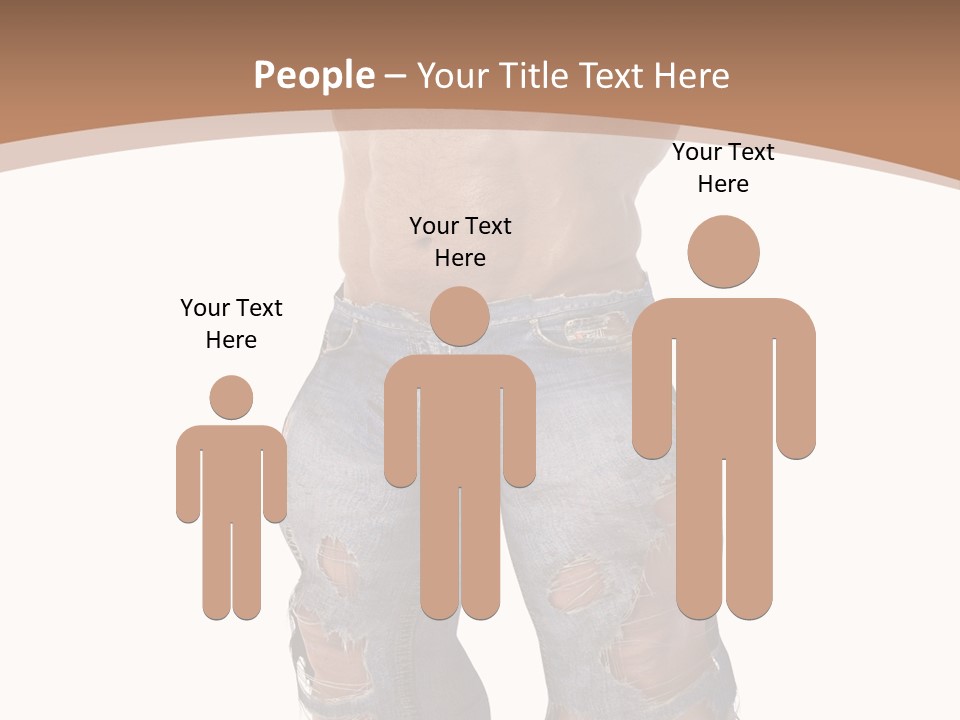 Adult Brutal Muscular PowerPoint Template