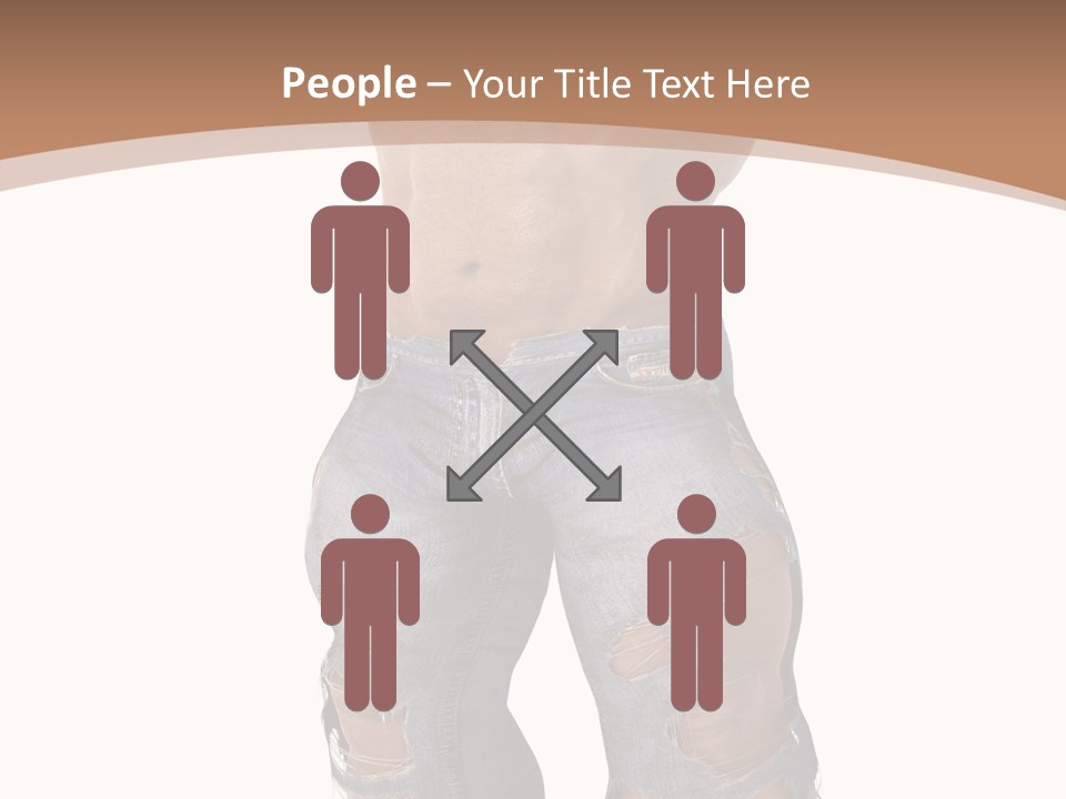 Adult Brutal Muscular PowerPoint Template