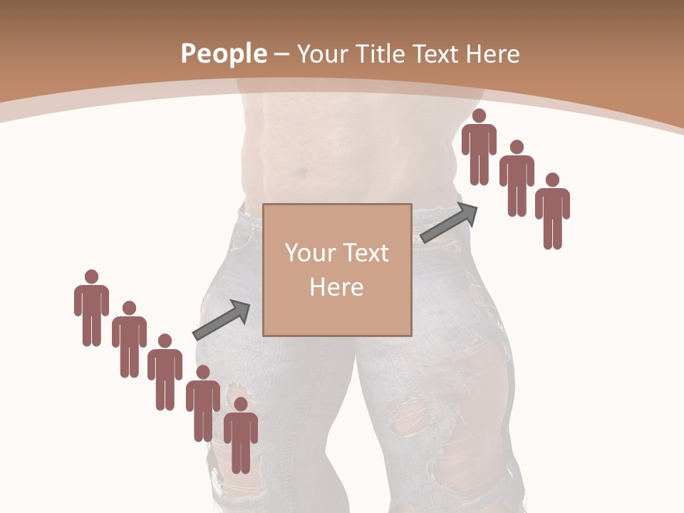 Adult Brutal Muscular PowerPoint Template