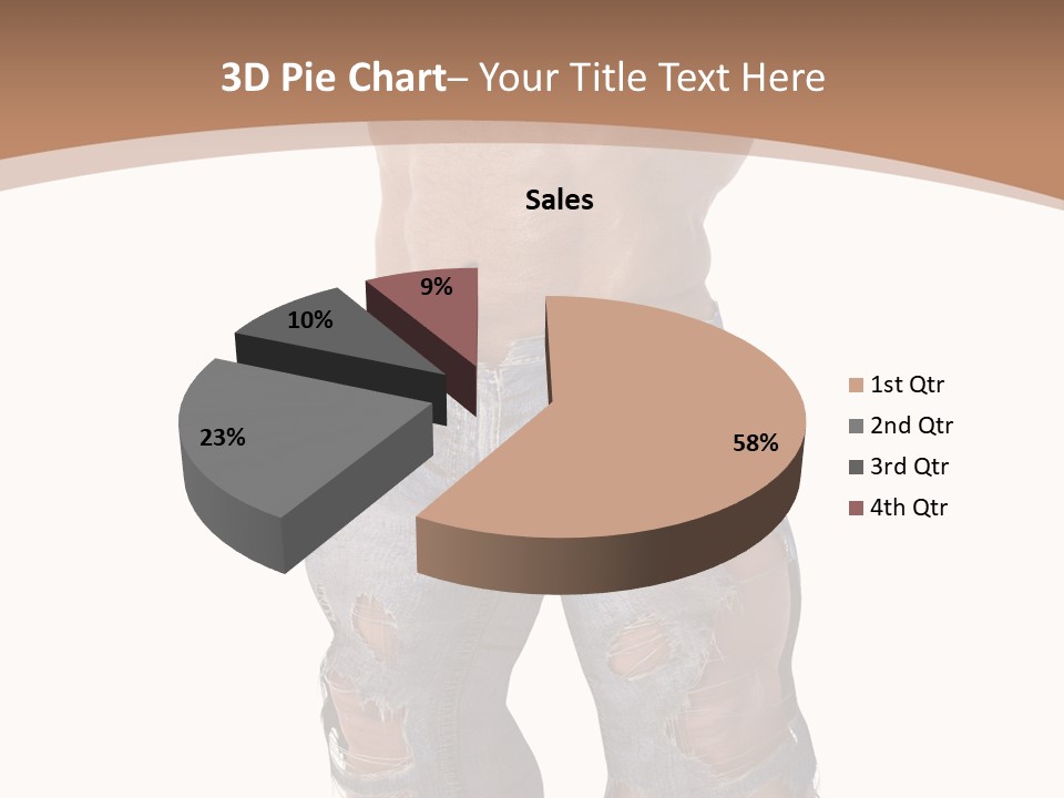 Adult Brutal Muscular PowerPoint Template