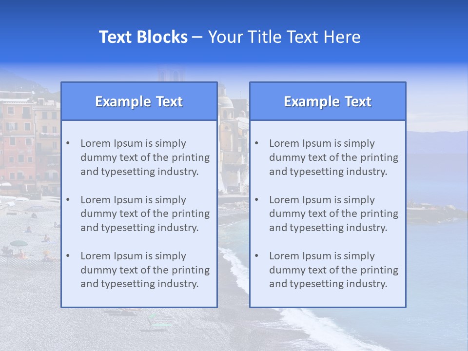 Serenity Town Terre PowerPoint Template