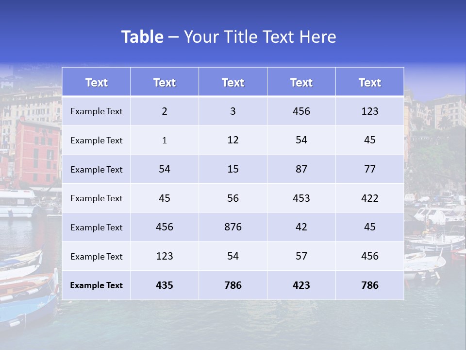 Destination Riviera Rock PowerPoint Template