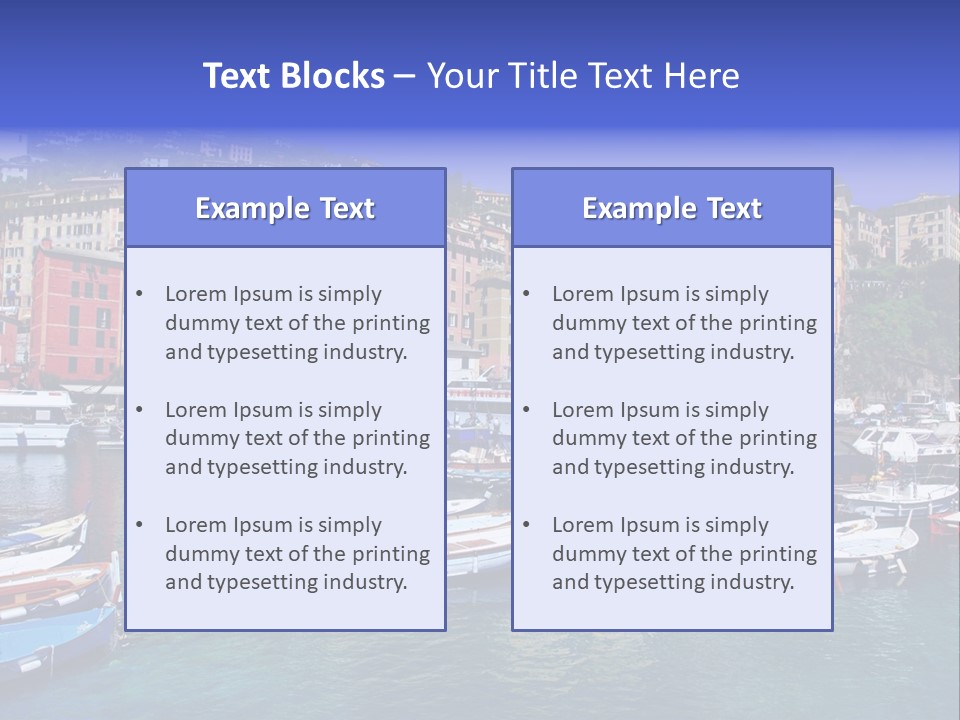 Destination Riviera Rock PowerPoint Template