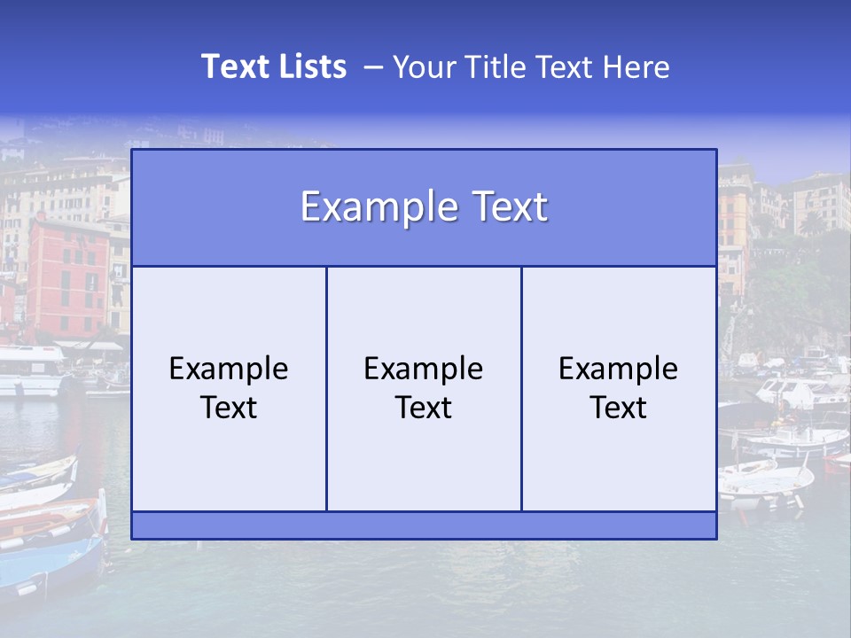 Destination Riviera Rock PowerPoint Template