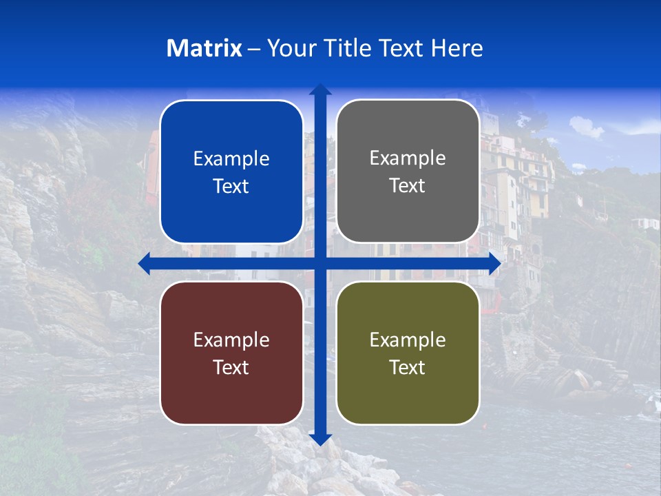 Travel Edge Sea PowerPoint Template