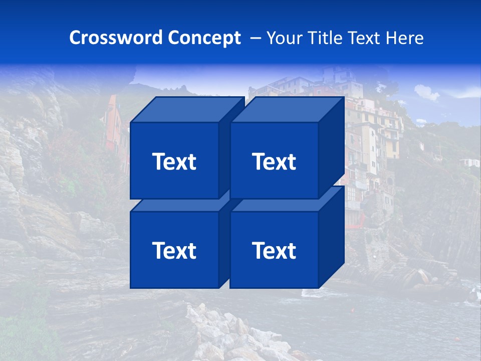 Travel Edge Sea PowerPoint Template