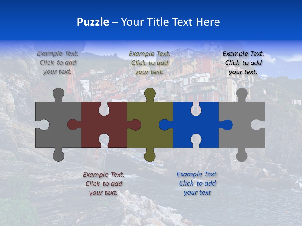 Travel Edge Sea PowerPoint Template