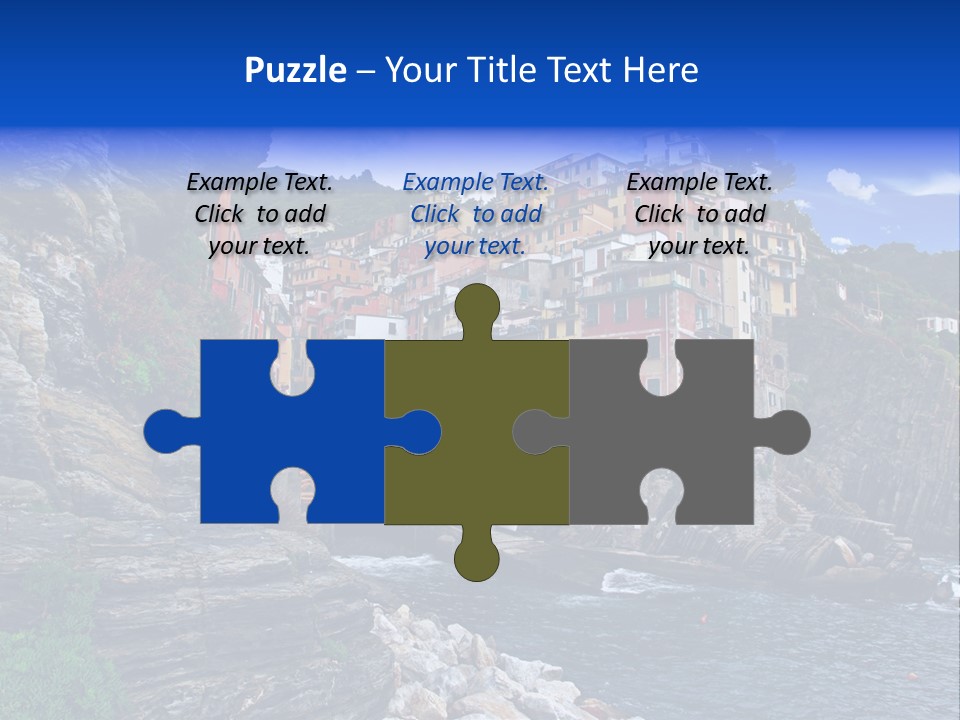 Travel Edge Sea PowerPoint Template