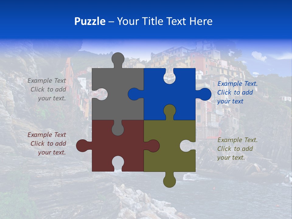 Travel Edge Sea PowerPoint Template