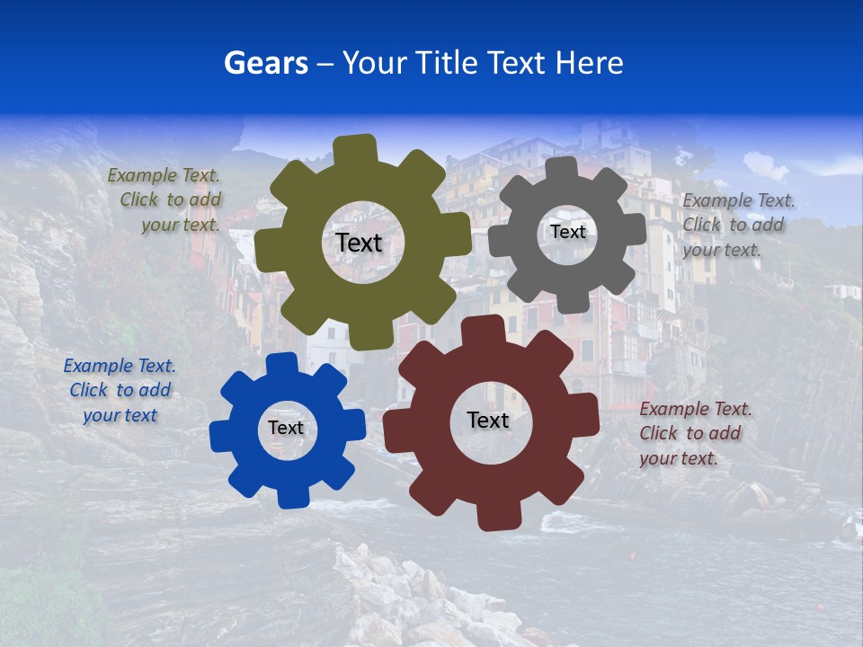 Travel Edge Sea PowerPoint Template