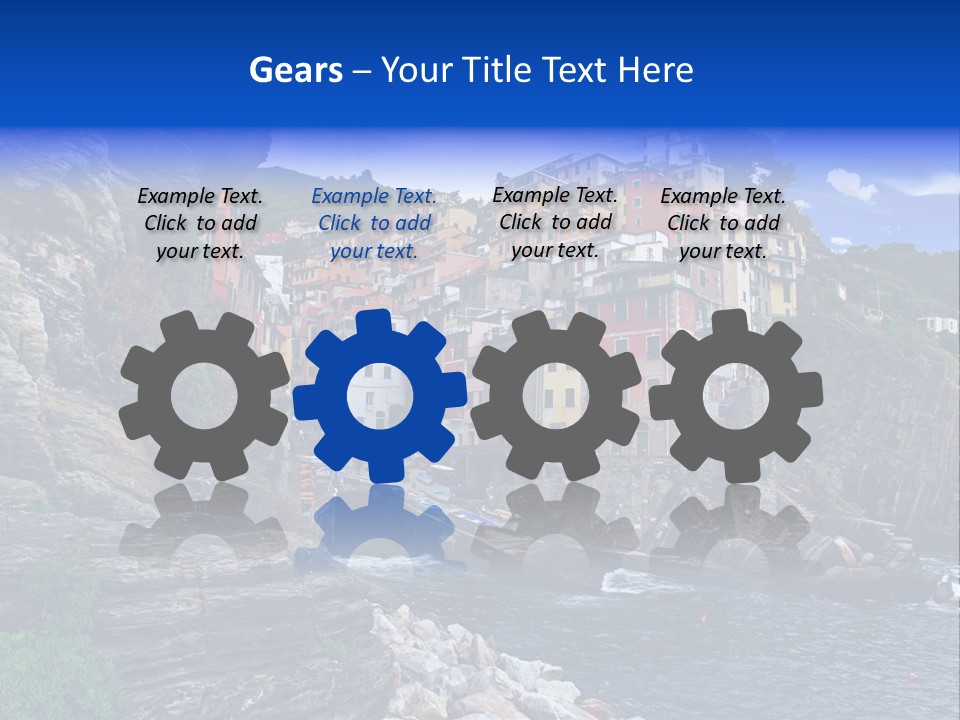 Travel Edge Sea PowerPoint Template