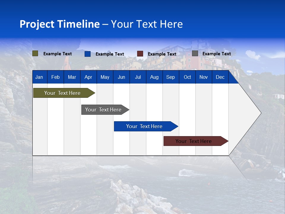 Travel Edge Sea PowerPoint Template