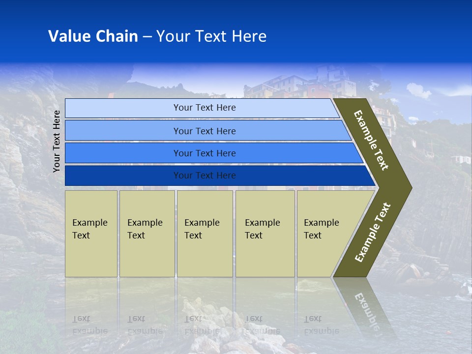 Travel Edge Sea PowerPoint Template