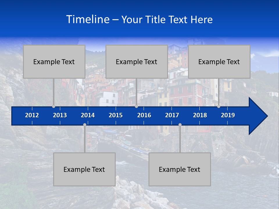 Travel Edge Sea PowerPoint Template