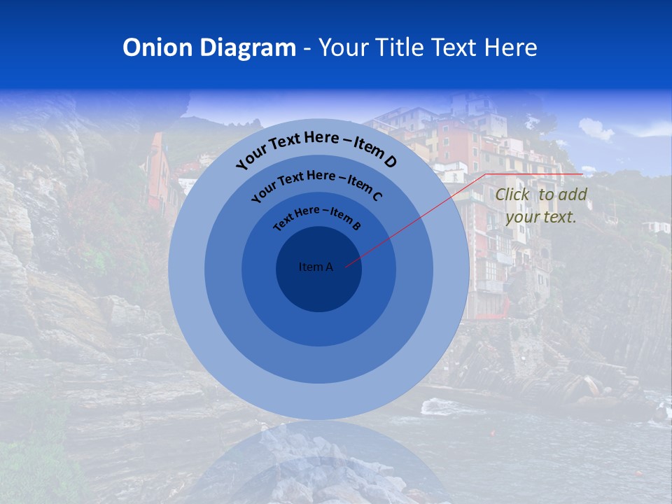 Travel Edge Sea PowerPoint Template