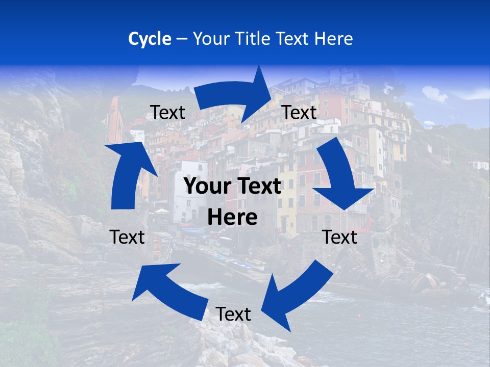 Travel Edge Sea PowerPoint Template