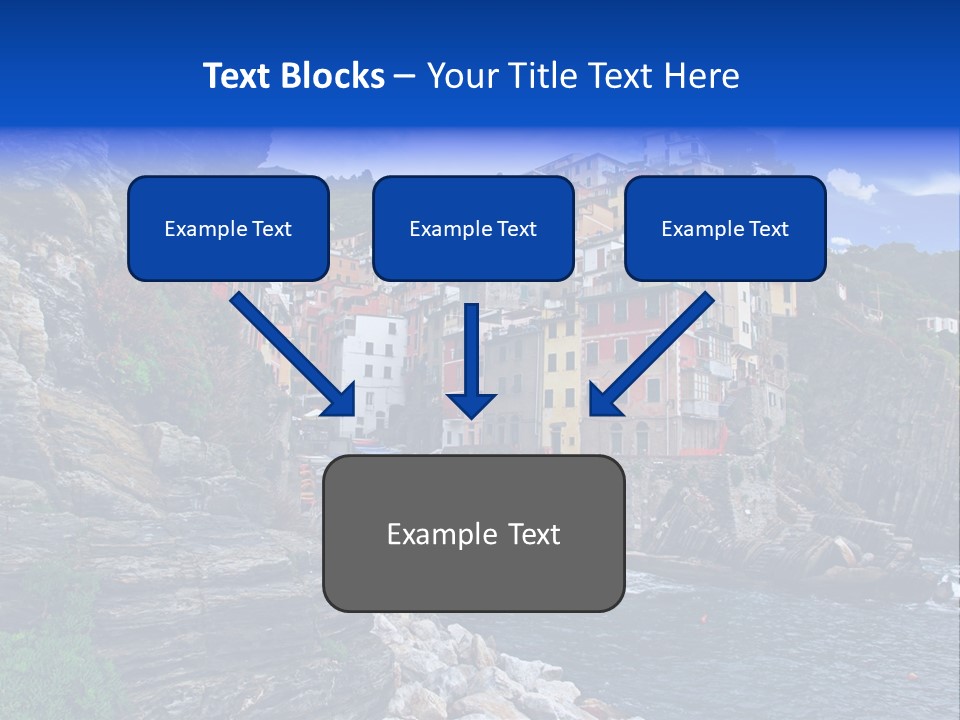 Travel Edge Sea PowerPoint Template