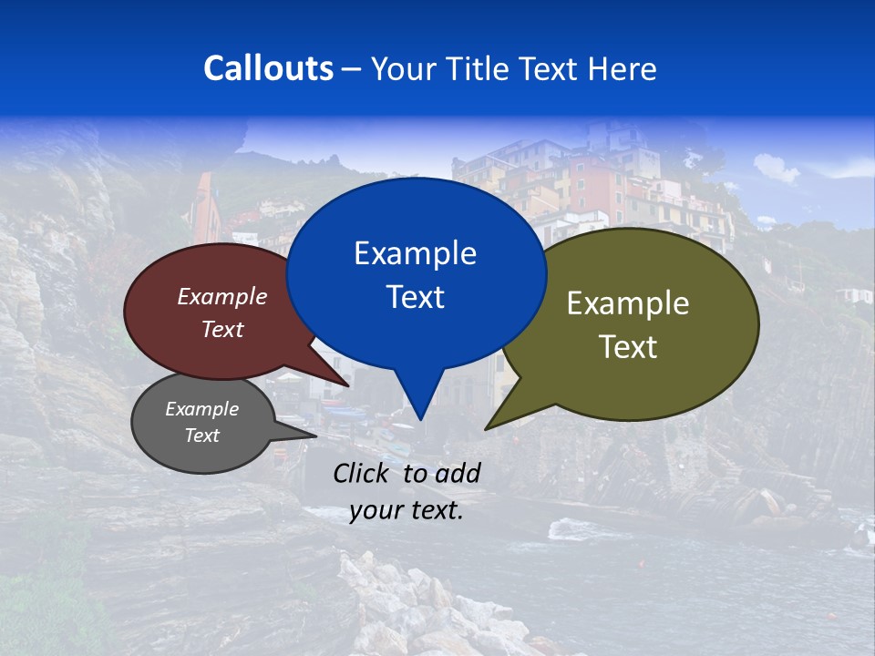 Travel Edge Sea PowerPoint Template