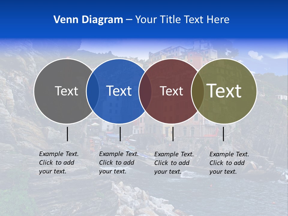 Travel Edge Sea PowerPoint Template