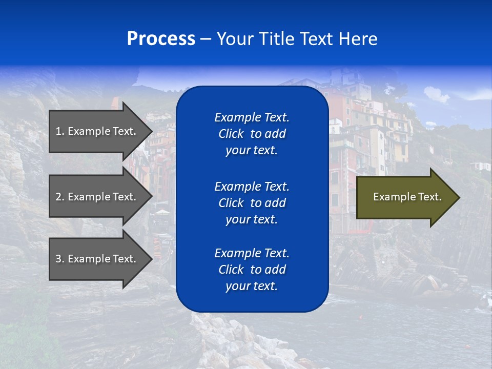 Travel Edge Sea PowerPoint Template