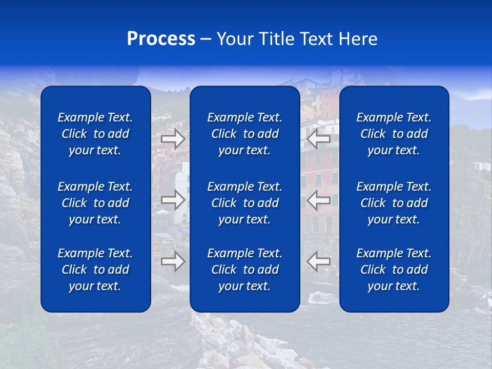 Travel Edge Sea PowerPoint Template