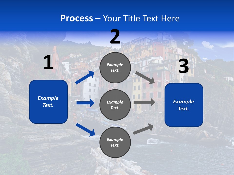 Travel Edge Sea PowerPoint Template