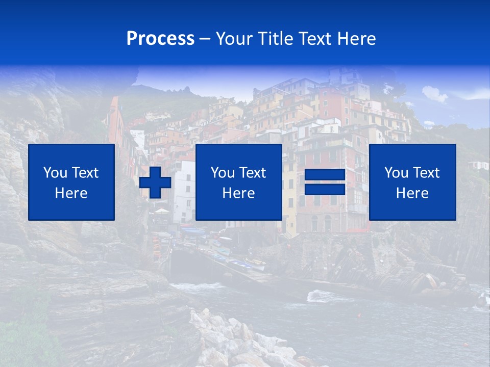 Travel Edge Sea PowerPoint Template